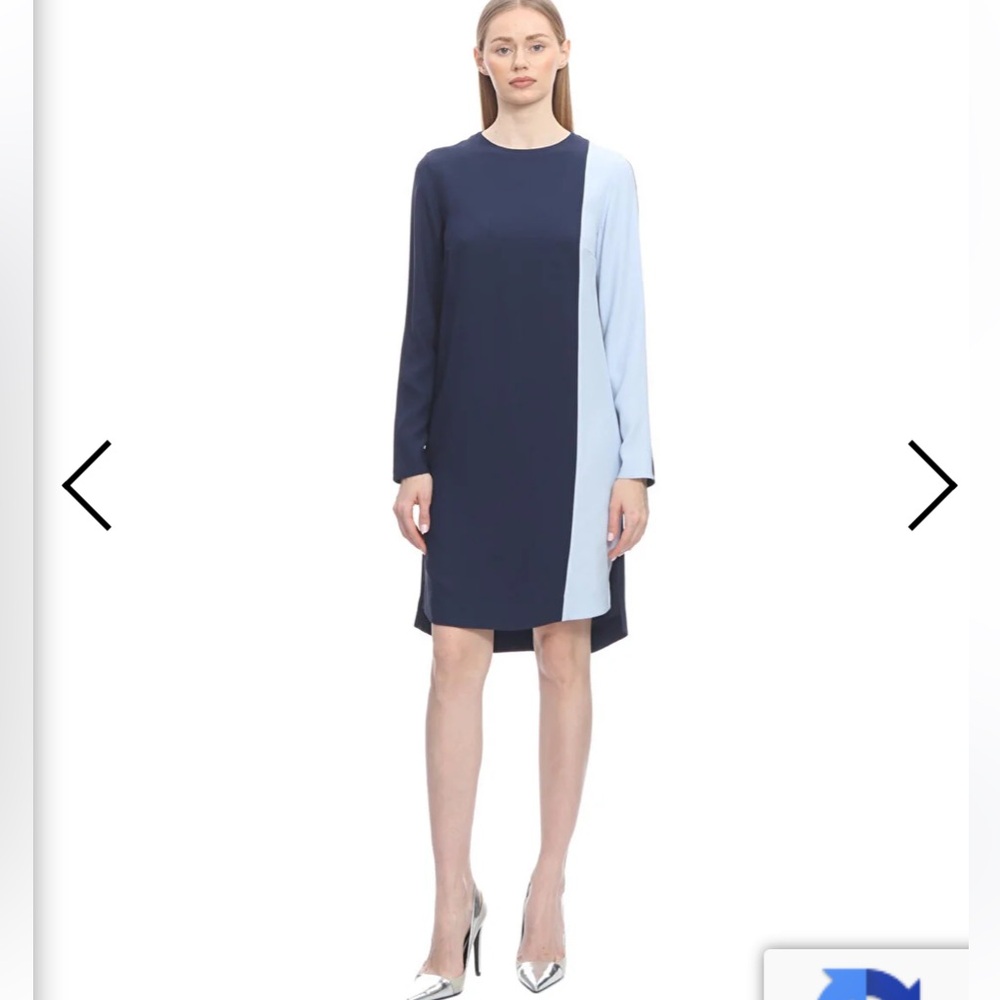 Akris Punto Indigo/Sky Blue Dress US Size 2